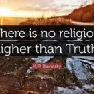 There is no religion higher than truth