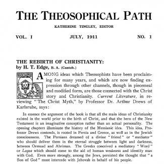 The Theosophical Path