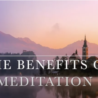 The benefits of Meditaion