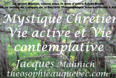 Vie Active et Vie Contemplative