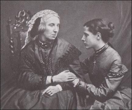 A young Annie Besant with her mother