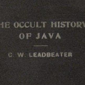 The Occult History of Java