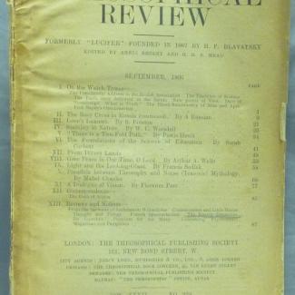 The Theosophical Review